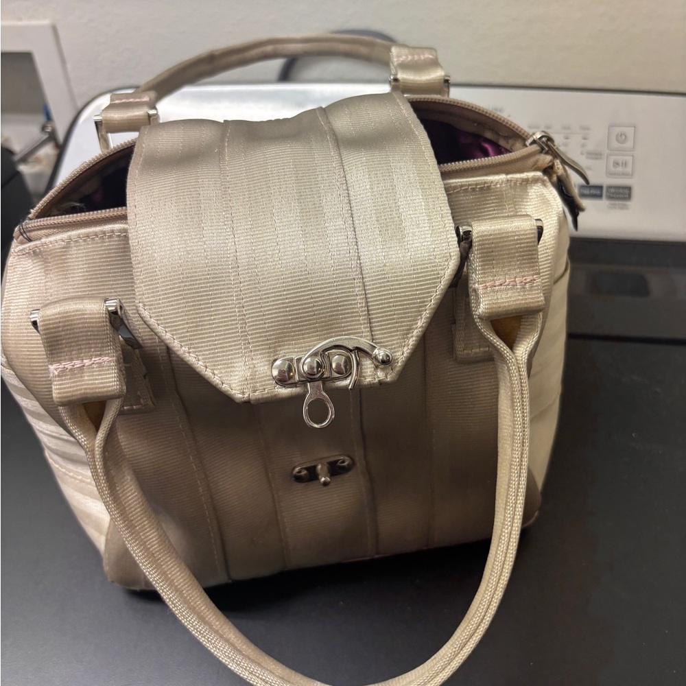 Stylish Tan Satchel Bag